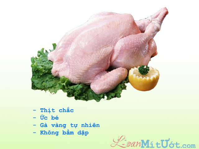 Chọn thịt gà làm sẵn không khó