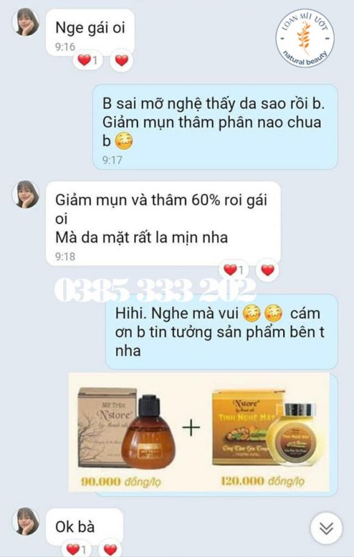 Review Tinh nghệ mật N'store by Thanh Nhi